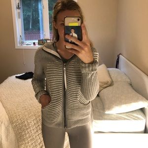 Size 4 knit lululemon hoodie !